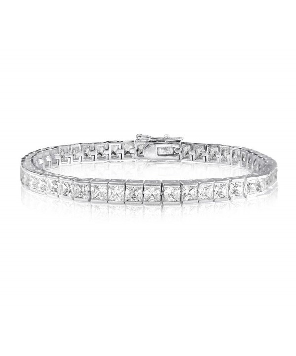 CARATS PRINCESS SIMULATED DIAMOND BRACELET