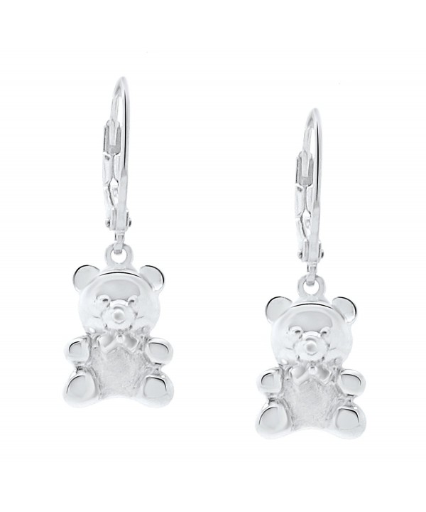 Sterling Silver Teddy Jewelry Earrings