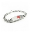 MyIDDr Pre Engraved Customized Pacemaker Bracelet