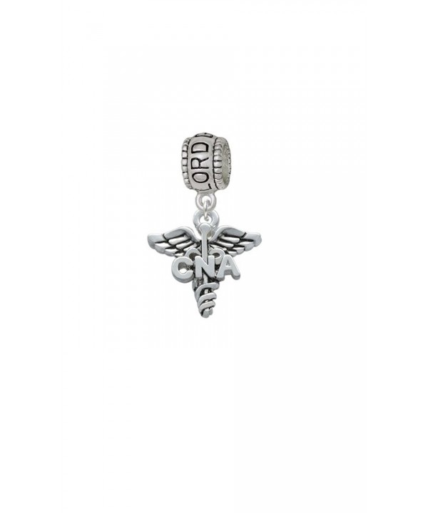 Silvertone Caduceus Lord Guide Charm