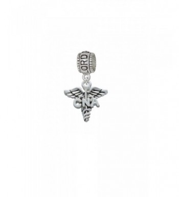 Silvertone Caduceus Lord Guide Charm