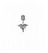 Silvertone Caduceus Lord Guide Charm