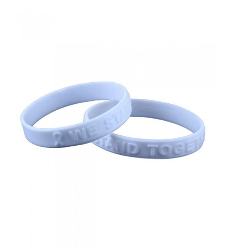 Awareness Embossed Silicone Bracelet Fundraiser