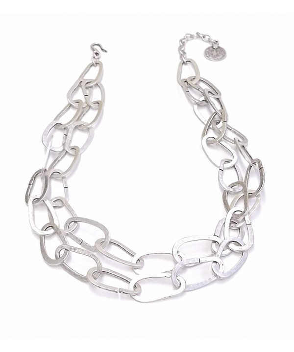 Chanour Jewelry Double Link Necklace