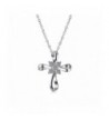 Sterling Christian Pendant Religious Necklace