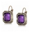 1928 Jewelry Siberian Gold Tone Amethyst