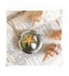 sea maiden Moss Starfish Necklace Nautical