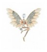 CHUYUN Crystal Angel Delicate Brooch