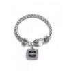 Awareness Classic Silver Crystal Bracelet