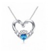 Sterling Claddagh Pendant Necklace claddagh