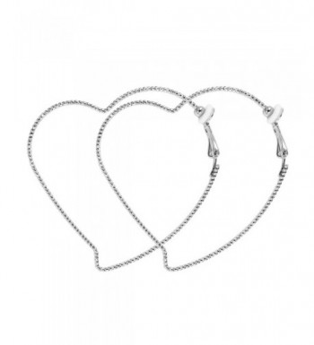 Fashion Heart Silver Earrings RareLove