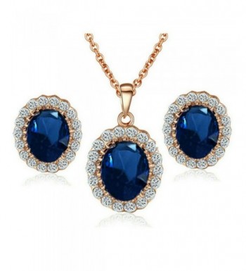 Yoursfs Sapphire Jewelry Middleton Necklace