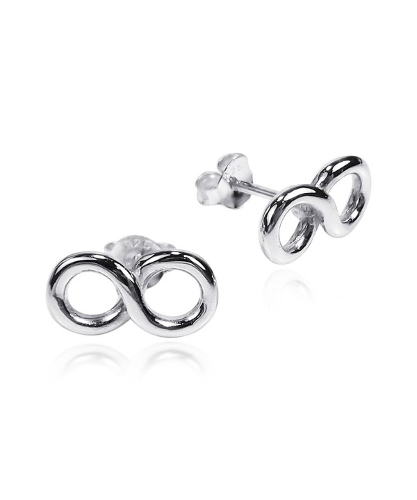 Endless Infinity Symbol Sterling Earrings