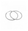 Sterling Silver Endless Hoop Earrings