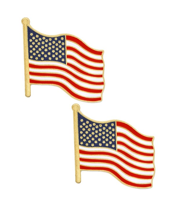 PinMarts American Patriotic Enamel Lapel