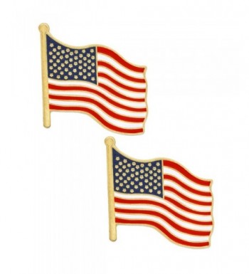 PinMarts American Patriotic Enamel Lapel