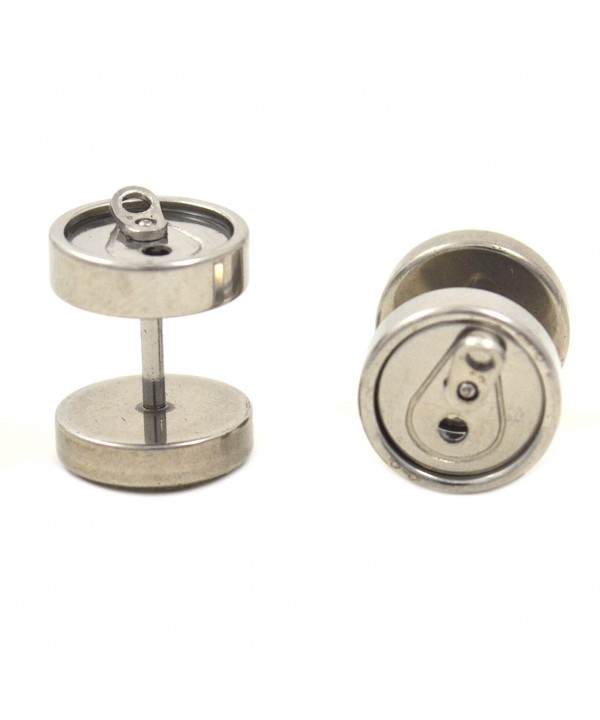 Pair Steel Soda Cheater Plugs