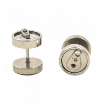 Pair Steel Soda Cheater Plugs