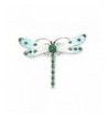 Faship Gorgeous Emerald Crystal Dragonfly