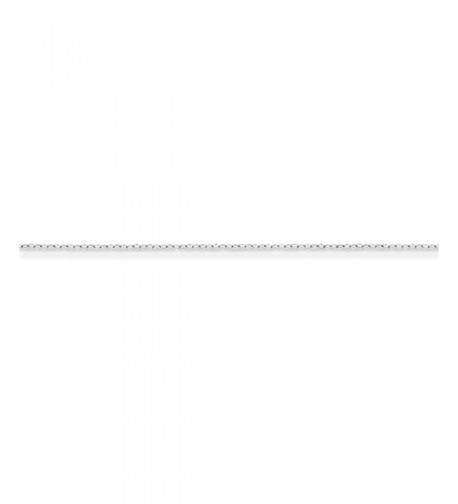 Sterling Silver Cable Chain Length