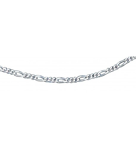 Sterling Silver Figaro Anklet Bracelet