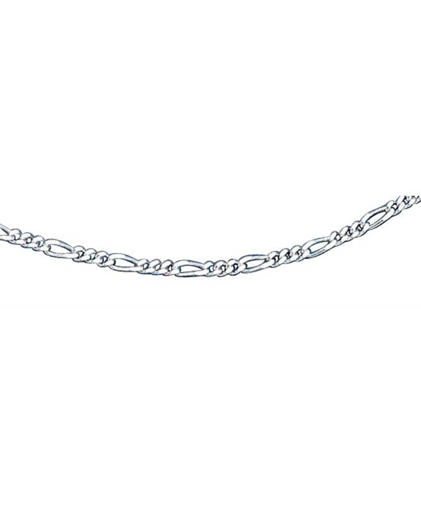 Sterling Silver Figaro Anklet Bracelet
