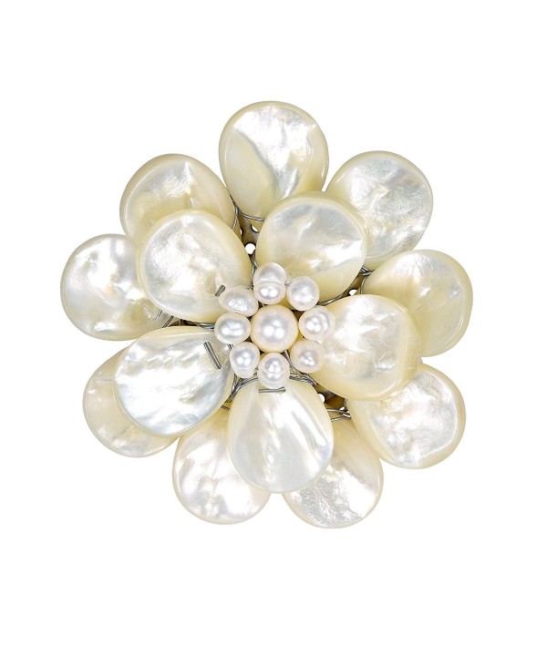 Mother Pearl Cultured Freshwater Pearls Floral