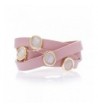 Lulu Dharma Gemstone Leather Bracelet