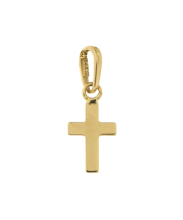 Yellow Gold Tiny Cross Pendant