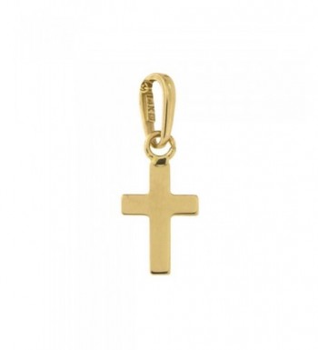 Yellow Gold Tiny Cross Pendant