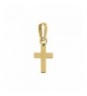 Yellow Gold Tiny Cross Pendant