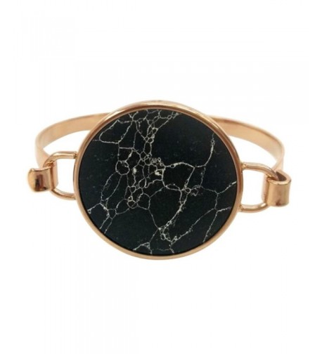 Mamona Marble Plated Bangle Bracelet