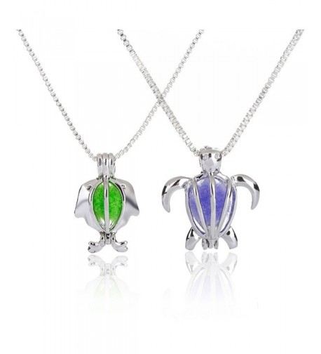 Silver Turtle Essential Diffuser Necklace