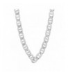 Rhodium Mariner Necklace Microfiber Polishing