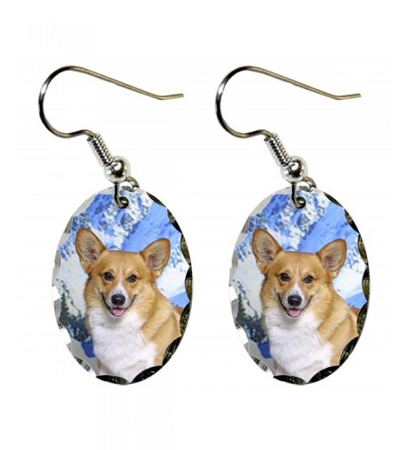 Canine Designs Pembroke Scalloped Earrings