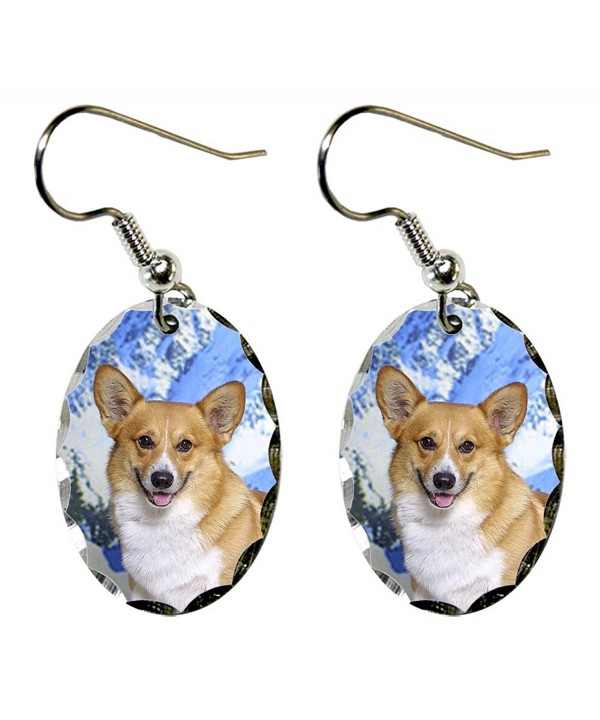 Canine Designs Pembroke Scalloped Earrings