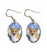 Canine Designs Pembroke Scalloped Earrings