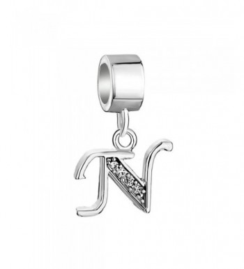 Locket Sterling Alphabet Initial Bracelet