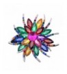 SANWOOD Wedding Rhinestone Breastpin MultiColor