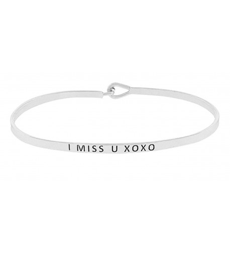 Inspirational Engraved Sentimental Message Bracelet