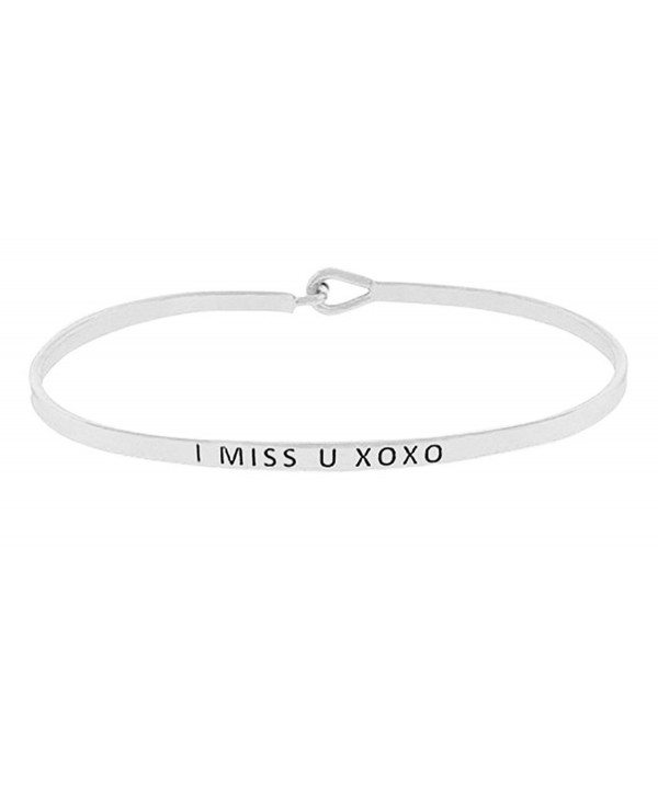 Inspirational Engraved Sentimental Message Bracelet