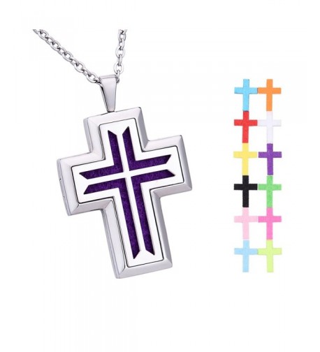 Aromatherapy Essential Diffuser Necklace Stainless