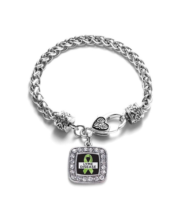 Disease Awareness Classic Silver Bracelet