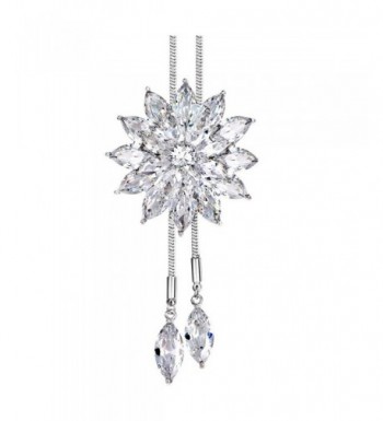Crystal Necklace Snowflakes Pendant Decorations