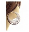 Earrings Filigree Puffed Silver silver