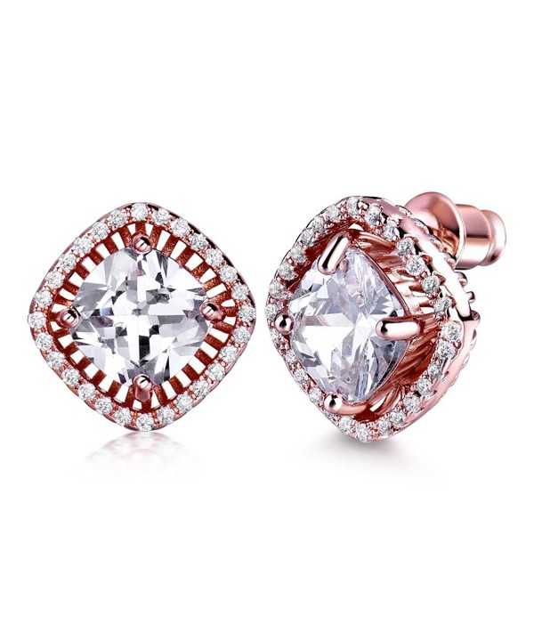 GULICX Square Princess Jewelry Earrings