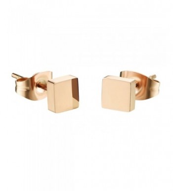 D B MOOD Square Earrings Stainless Earring