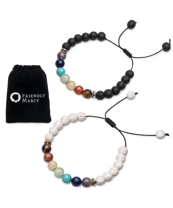 Chakra Stones Essential Diffusers Bracelets