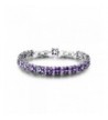 GULICX Plated Zirconia Crystal Bracelet