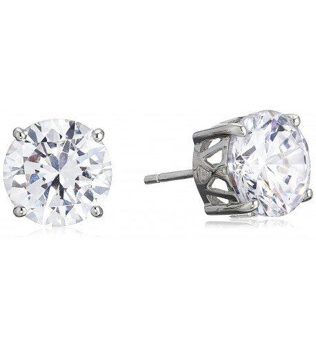 Charles Winston Sterling Zirconia Earrings